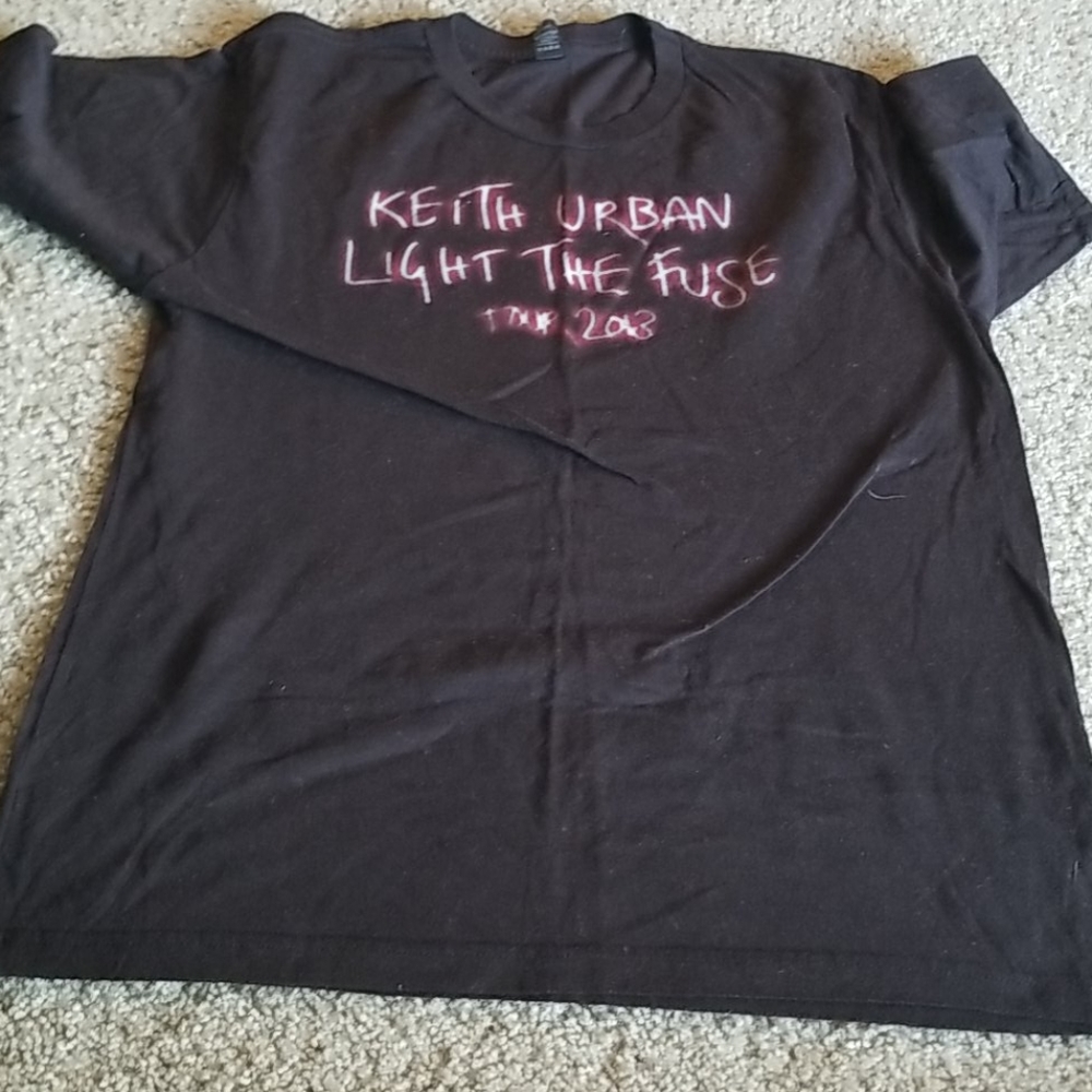 Keith urban concert tee